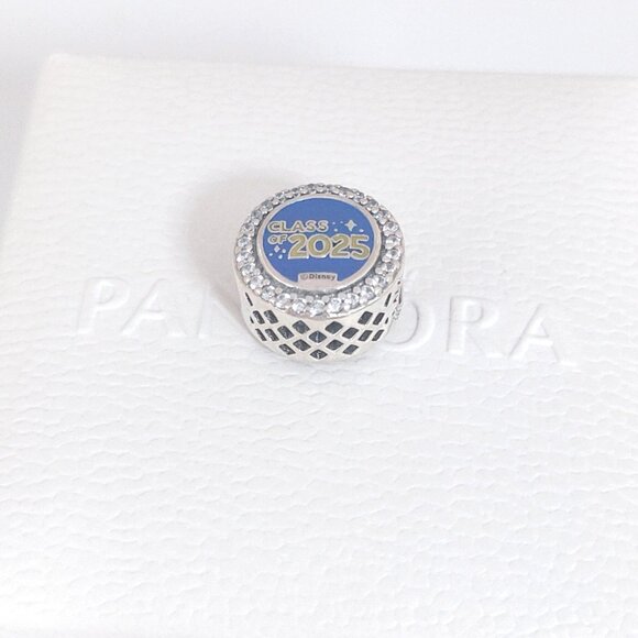 Pandora Minnie Graduating Class of 2025 Charm Bead S925 Silver with box - Picture 3 of 7